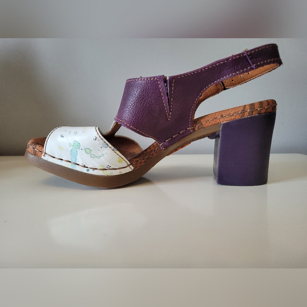 The Art Company Block Heel Slingback Sandals, VGUC, Size 38 - Picture 7 of 11